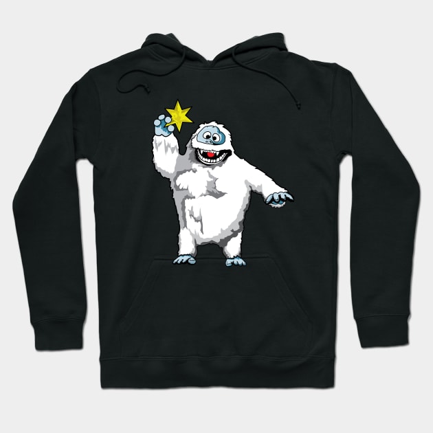 Abominable Snow Monster Bumble Hoodie by creativegraphics247